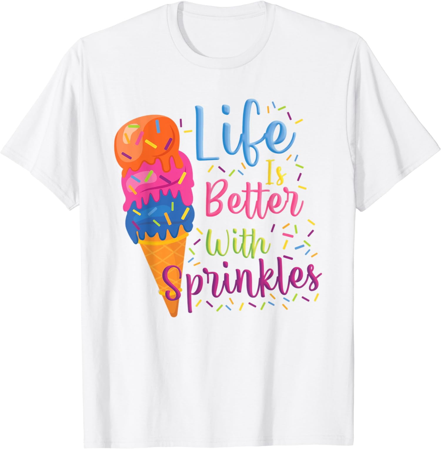 Ice Cream Shop Sprinkles T-Shirt