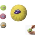 thumbnail image 1 of Cute Taba Squishies Fidget Toys for Teens & Adults - Giant Stress Ball with Big Eyes & Sausage Lips, Funny Prank Gifts, Party Supplies, Game Prizes-Yellow(1pc), 1 of 5