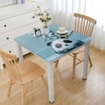 thumbnail image 1 of Cute - Table Cloth TableCloths Reusable Table Covers Durable Picnic Mat Outdoor Table Cloths Cover Protector for Parties Kitchen Dining Elastic Edge, 1 of 7