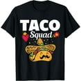 thumbnail image 1 of Cute Taco Squad Funny Mexican Food Lover Costume T-Shirt, 1 of 3