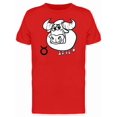 thumbnail image 1 of Cute Taurus Zodiac Cartoon Tee Men's -Image by Shutterstock, 1 of 1