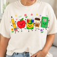 thumbnail image 1 of Cute Teacher Supplies Comfort Colors Shirt, Back to School Classroom Graphic Tee, Elementary Teacher Gift for Women, 1 of 6