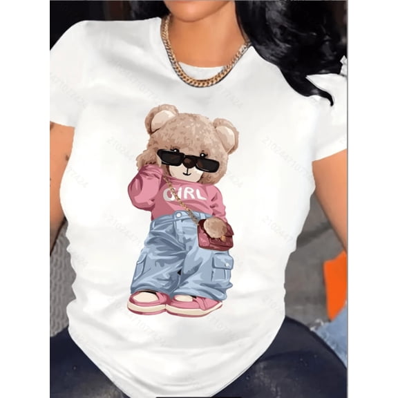 Pattern Element - Print  Leopard - Heart Teacher  Tee