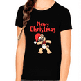 thumbnail image 1 of Cute Teddy Bear Funny Christmas TShirts for Girls Christmas Tshirt Kids Christmas Shirt Christmas Gifts, 1 of 6