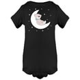 thumbnail image 1 of Cute Teddy Bear On The Moon Bodysuit Infant -Image by Shutterstock,  Newborn, 1 of 4