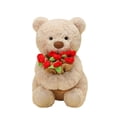 thumbnail image 1 of Cute Teddy Bear Plush Toy with Red Rose – Romantic Gift for Girlfriend, Valentine’s Day, Anniversary or Birthday Surprise, 1 of 5