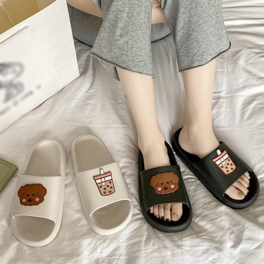Teddy bear slippers – Daily Dose Boutique
