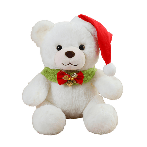 Cute Teddy Bear Stuffed Animal Doll - Soft Christmas Series Bear Plush Toy Pillow Doll Home Decor