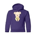 thumbnail image 1 of Cute Teddy Bear With Honey Hoodie Juniors -Image by Shutterstock,  x-Large, 1 of 4
