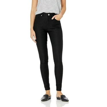 Cute Teen Girl Cute High Rise Waist Yoga Super Stretch Pencil Skinny Junior, Midnight Denim 5