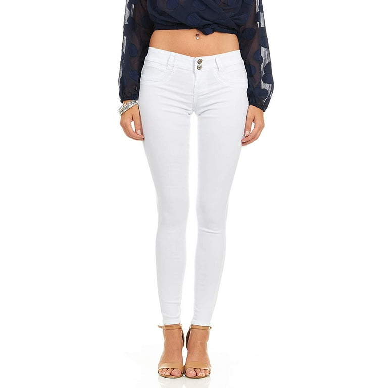 White skinny jeans juniors outlet