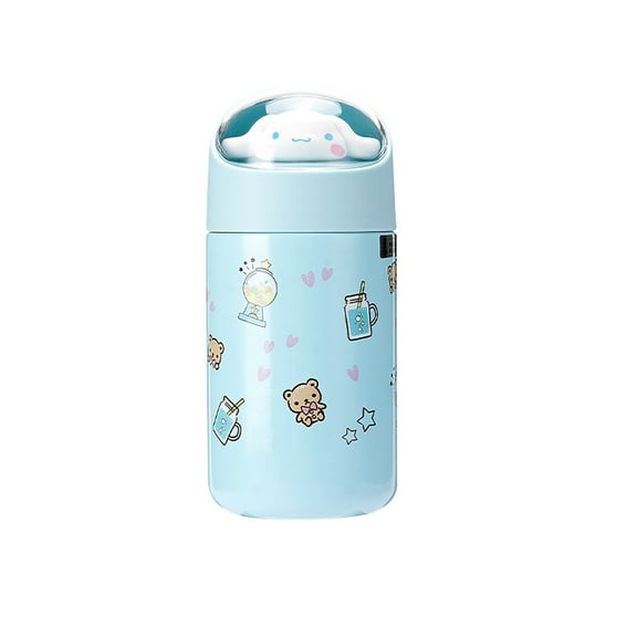 Cute Thermos Mug Stainless Steel Water Cup Vacuum Insulated Bottle for Hot or Cold Drinks Adorable Travel Mug Tumbler Cup