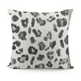 Cute Throw Pillow Covers Inch Grey Hand Paint White Spots Velvet