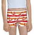 Easygdp Red Lobster Girls Hipster Cotton Underwear Little Girls