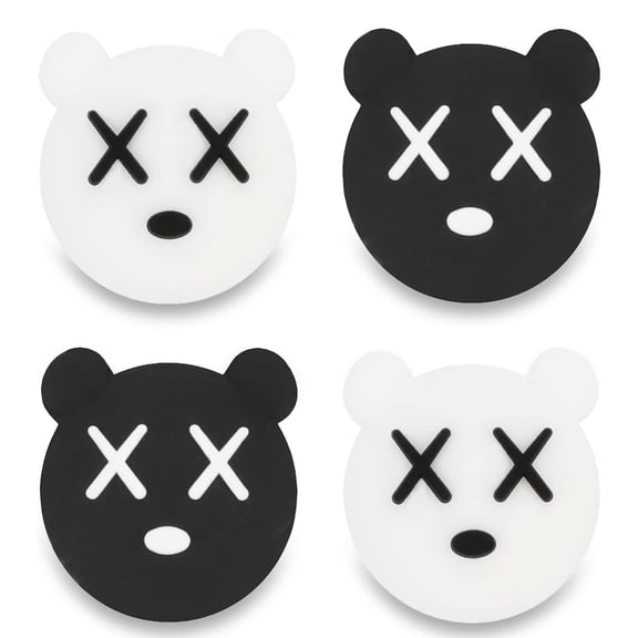 Cute Thumb Grip Caps for Nintendo Switch/Lite/OLED, Joystick Button Stick Cover Cap for Joycons Controller-D