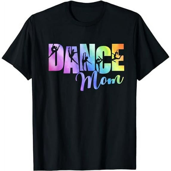 Cute Tie-dye Dance Mom Mothers Day T-Shirt
