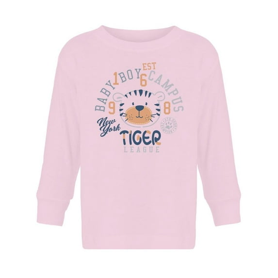 Cute Tiger League Long Sleeve Toddler -Image by Shutterstock, 2 Toddler