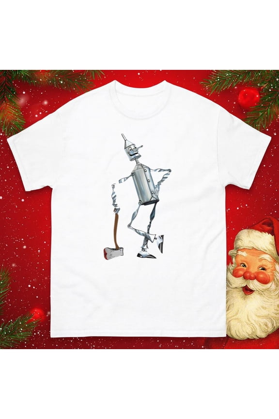 Cute Tin Man Vintage Film Inspired Retro Graphic Unisex T-Shirt, up to size 5XL