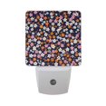 thumbnail image 1 of Cute Tiny Flowers Night Light 2 Pack LED Nightlight Plug into Wall Dusk to Dawn Sensor Soft White, 1 of 7