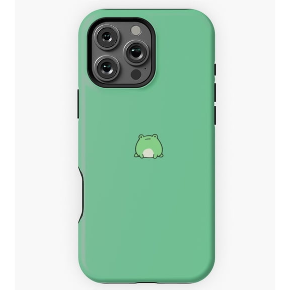 Cute Tiny Frog Hand Drawn GA565 Phone Case for iPhone 11 to 17 Pro Max