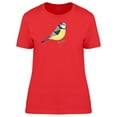 thumbnail image 1 of Cute Tit Bird Cartoon T-Shirt Women -Image by Shutterstock, Female XX-Large, 1 of 2