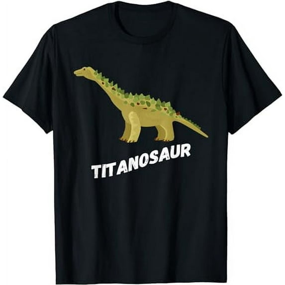 Cute Titanosaur Dinosaur Design T-Shirt