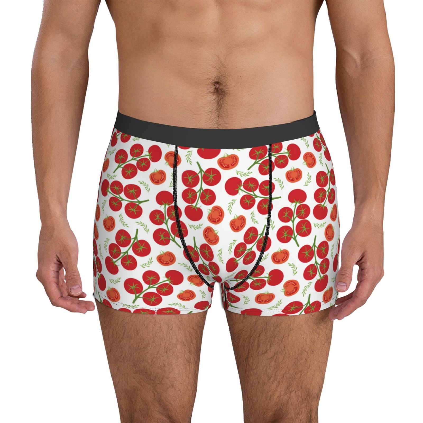 Cute Tomato Fujiman Mens Underwear Boxer Briefs Breathable Boxers For