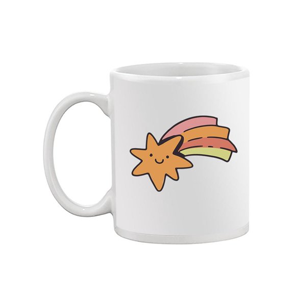 Cute Toon Shooting Star Mug - Smartprints Designs,
