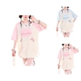 thumbnail image 1 of Cute Tops for Women Summer Raglan Short Sleeve Crewneck Casual Y2k Harajuku Cutecore Kawaii Cat Graphic T Shirts, 1 of 5
