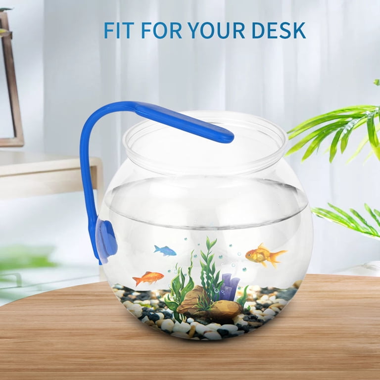 cute fish bowl accessories Amazon Best Sellers: Best Bowls Classic Style Cute Aquarium Accessories - PVC