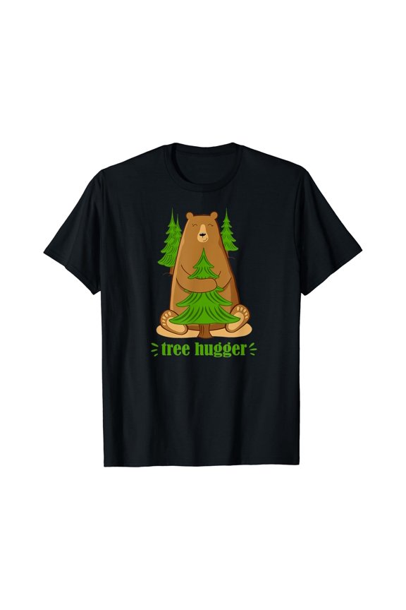 Cute Tree Hugger Bear T-Shirt