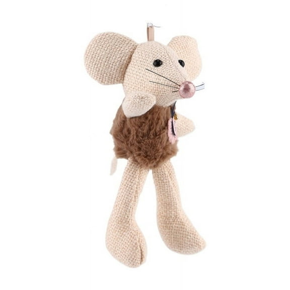Cute Trend Toys Plush Mouse Stuffed Animal Soft Keychain For Kids Bag, Purse, Backpack, Handbag Christmas Birthday Gift