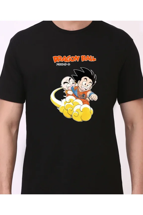 Cute Trendy Japanese Anime "Dragon Warrior" Manga Cool Fan Gift Unisex T-shirt, up to Size 5XL