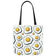 thumbnail image 1 of Yolk'tastic! 13" x 13" Egg Print Tote - Perfect for Everyday Use By Colorful Bucket, 1 of 4