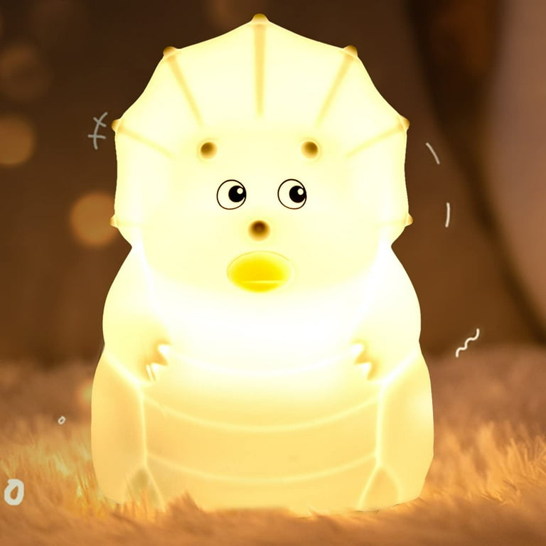 Squishy night light dinosaur deals