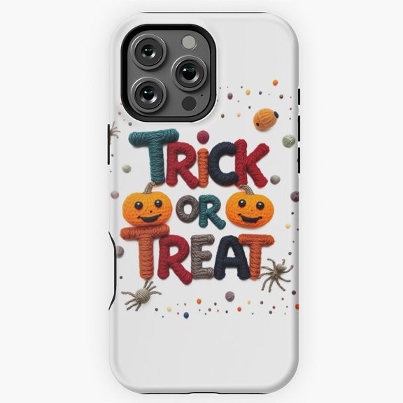 Cute Trick or Treat Halloween Candy Phone Case for iPhone 16 15 14 13 12 11 Pro Max M5901793