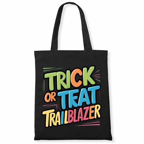 Cute Trick or Treat Trailblazer Halloween Teacher Top Canvas Bag 3Pcs