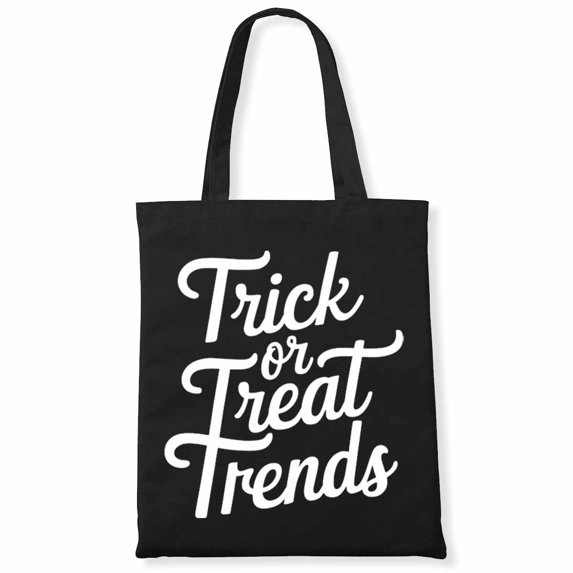 Cute Trick or Treat Trends Funny Vintage Halloween Costume Canvas Bag 1Pc