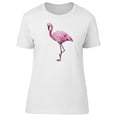 thumbnail image 1 of Cute Tropical Pink Flamingo T-Shirt Women -Image by Shutterstock, Female XX-Large, 1 of 2