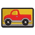 thumbnail image 1 of Cute Truck Applique Multi-Color Embroidered Iron-On Patch - 3 Inch Medium, 1 of 5