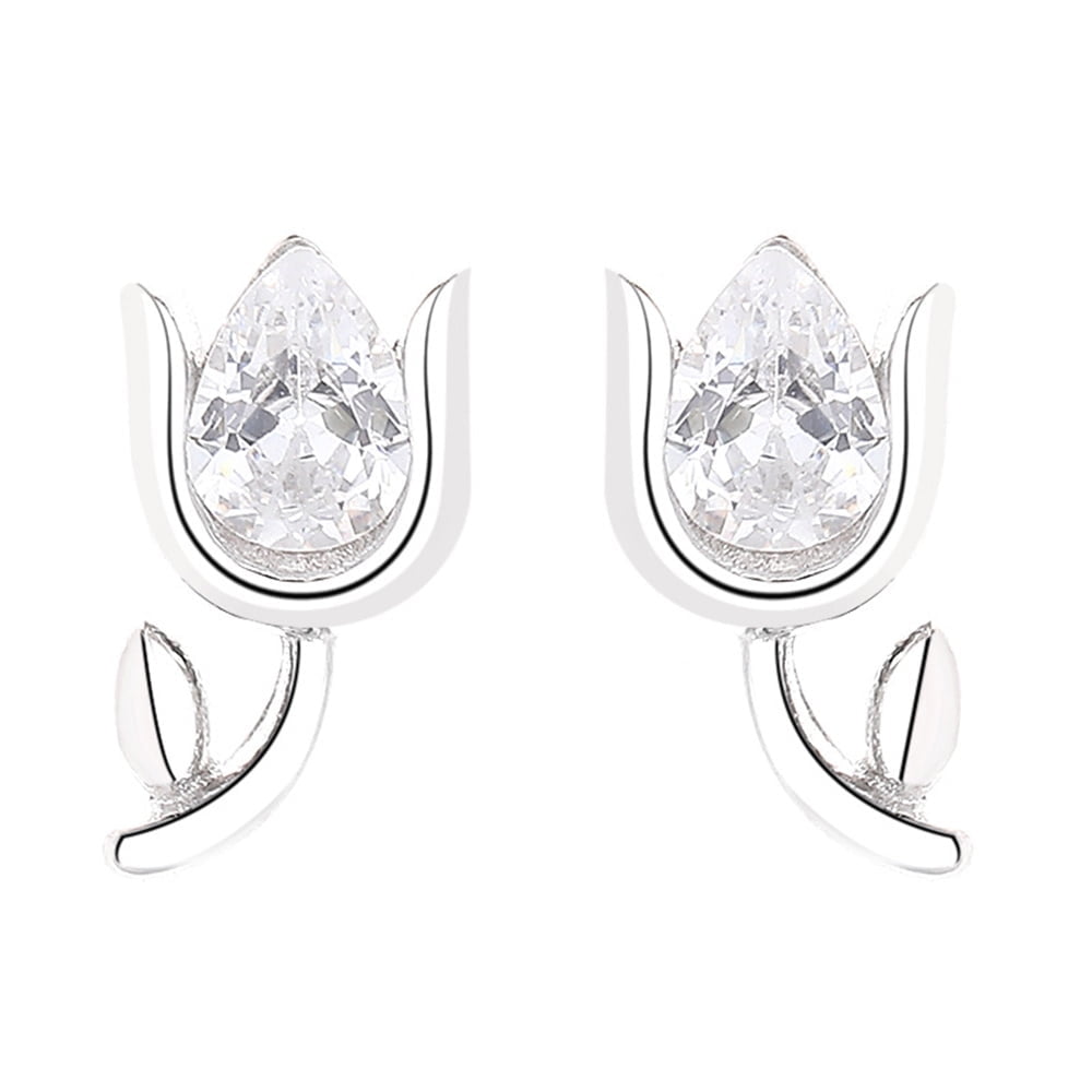 Tiny Daisy Flower Stud Earrings For Women - Stainless Steel Cartilage Earrings, Hypoallergenic, Dainty Jewelry Gift