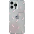 thumbnail image 1 of Cute Tulip Flowers Clear Soft Phone Case Compatible with iPhone Case (Clear,iPhone 15 Pro Max), 1 of 6