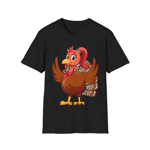 Cute Turkey Thanksgiving Dinner Pumpkin Autumn Fall TShirt