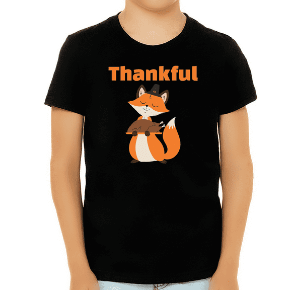 Cute Turkey Thanksgiving Shirt for Boys – Simple & Fun Fall Festival T-Shirt