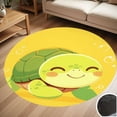 thumbnail image 1 of Cute Turtle Round Carpet Living Room Bedroom Home Decoration Coffee Table Mat Lounge Rug Chair Mats, 1 of 5