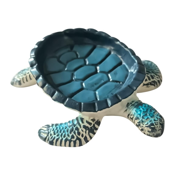 Cute Turtle Soap Dish, Sea Turtle Soap Holder Lovely Tortoise Shaped Resin Dish Kitchen Bathroom Sink Soap Dish Tray Tabletop Container