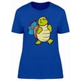 thumbnail image 1 of Cute Turtle Student Cartoon Tee Women's -Image by Shutterstock, 1 of 1
