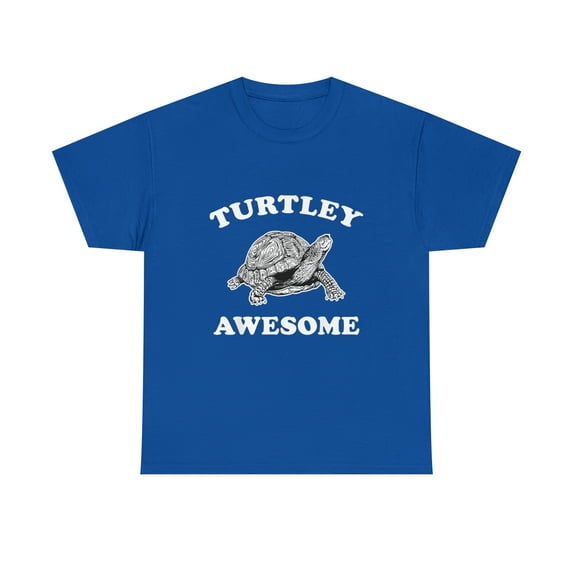 Cute Turtley Awesome Totally Awesome Smiling Turtle Pun T-Shirt
