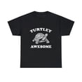 thumbnail image 1 of Cute Turtley Awesome Totally Awesome Smiling Turtle Pun T-Shirt, 1 of 2