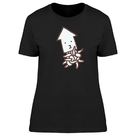 Cute Twisted Cuttlefish Tee Men's -Image by Shutterstock